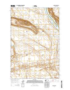 Hanford 2013 topographic map thumbnail