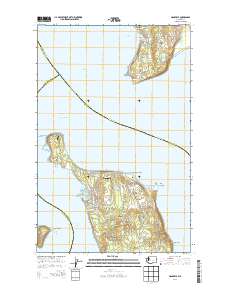 Hansville 2014 topographic map thumbnail