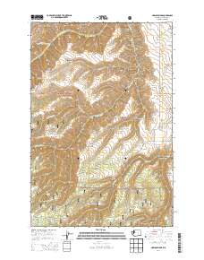 Harlow Ridge 2014 topographic map thumbnail