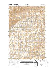 Hartline 2014 topographic map thumbnail