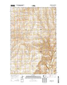 Hartline SE 2014 topographic map thumbnail