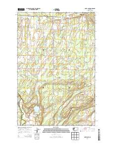 Harts Lake 2013 topographic map thumbnail