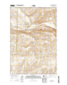 Hatton NW 2014 topographic map thumbnail