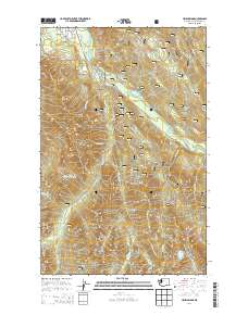 Helena Ridge 2014 topographic map thumbnail