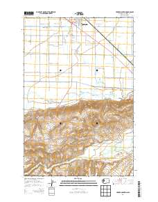 Kisumxi Mountain 2014 topographic map thumbnail