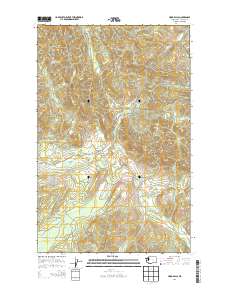 Hoko Falls 2014 topographic map thumbnail