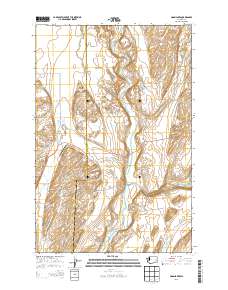 Honn Lakes 2013 topographic map thumbnail