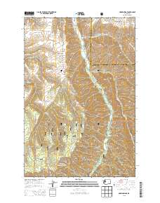 Hopkins Ridge 2013 topographic map thumbnail