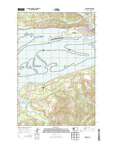 Hoquiam 2014 topographic map thumbnail