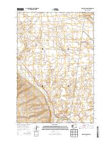 Horn Rapids Dam 2013 topographic map thumbnail