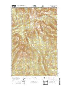 Horseshoe Basin 2014 topographic map thumbnail