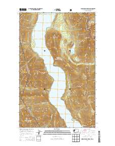 Hozomeen Mountain 2014 topographic map thumbnail