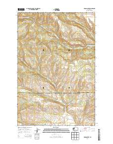 Hudson Creek 2013 topographic map thumbnail