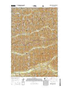Hunger Mountain 2014 topographic map thumbnail