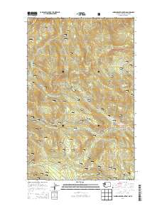 Independent Mountain 2014 topographic map thumbnail