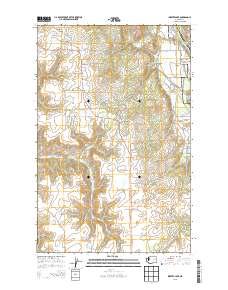 Inkster Lake 2013 topographic map thumbnail