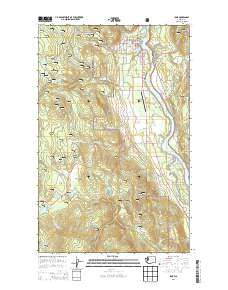 Ione 2014 topographic map thumbnail
