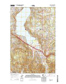 Issaquah 2014 topographic map thumbnail