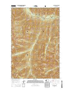 Jack Ridge 2014 topographic map thumbnail