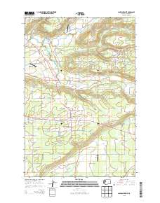 Jackson Prairie 2013 topographic map thumbnail