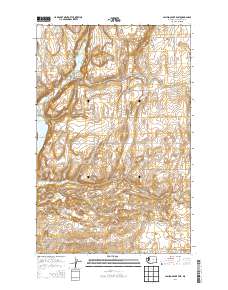 Jameson Lake East 2014 topographic map thumbnail