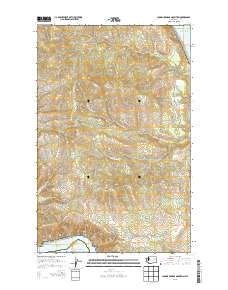 Johnny George Mountain 2013 topographic map thumbnail