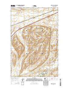 Karakul Hills 2013 topographic map thumbnail