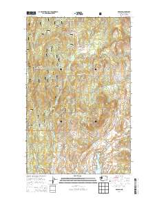 Karamin 2014 topographic map thumbnail