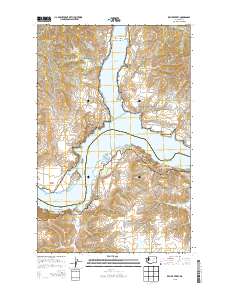 Keller Ferry 2013 topographic map thumbnail