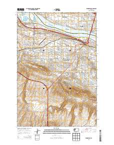 Kennewick 2013 topographic map thumbnail