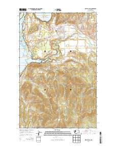 Kettle Falls 2014 topographic map thumbnail