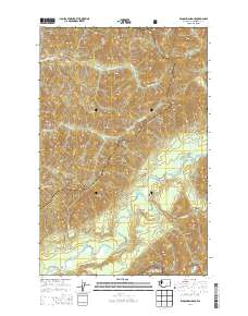 Kloochman Rock 2014 topographic map thumbnail