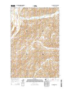 La Crosse East 2013 topographic map thumbnail
