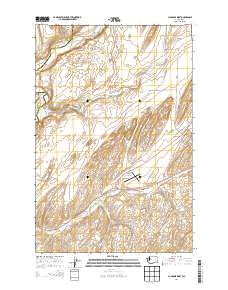 La Crosse West 2014 topographic map thumbnail