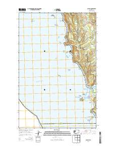 La Push 2014 topographic map thumbnail
