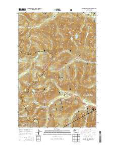 Labyrinth Mountain 2014 topographic map thumbnail