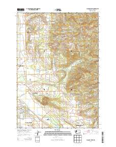 Lacamas Creek 2013 topographic map thumbnail