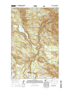 Lake Chaplain 2014 topographic map thumbnail