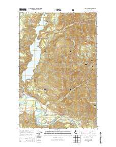 Lake Shannon 2014 topographic map thumbnail