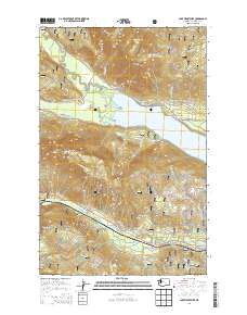 Lake Wenatchee 2014 topographic map thumbnail