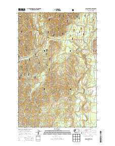 Larsen Creek 2014 topographic map thumbnail