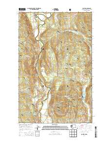 Laurier 2014 topographic map thumbnail