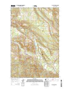 Le Dout Creek 2013 topographic map thumbnail