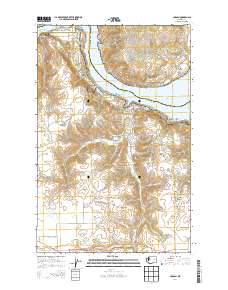 Lincoln 2014 topographic map thumbnail