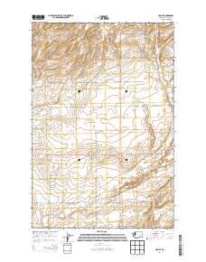 Lind SE 2014 topographic map thumbnail