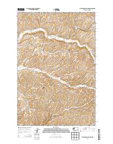 Little Penawawa Creek 2013 topographic map thumbnail
