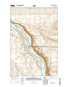 Locke Island 2014 topographic map thumbnail