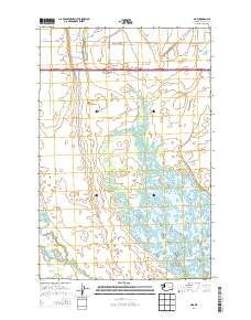 Mae 2014 topographic map thumbnail