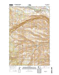 Malaga 2014 topographic map thumbnail
