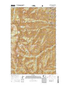 Martin Peak 2014 topographic map thumbnail